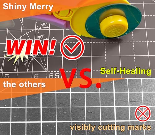 Self Healing Cutting Mat A2 18"x 24" Double Sided Black Mat