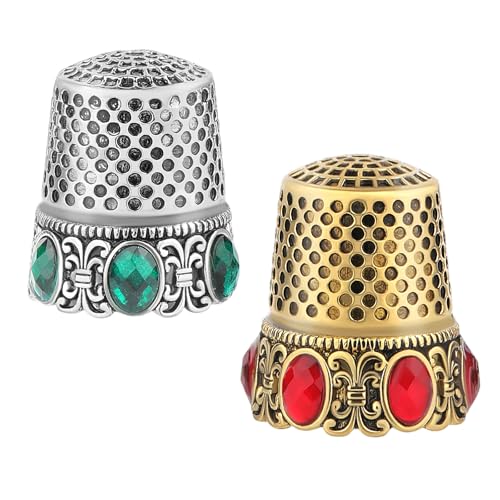 Sewing Thimbles Metal Finger Protector Quilting Craft Accessories