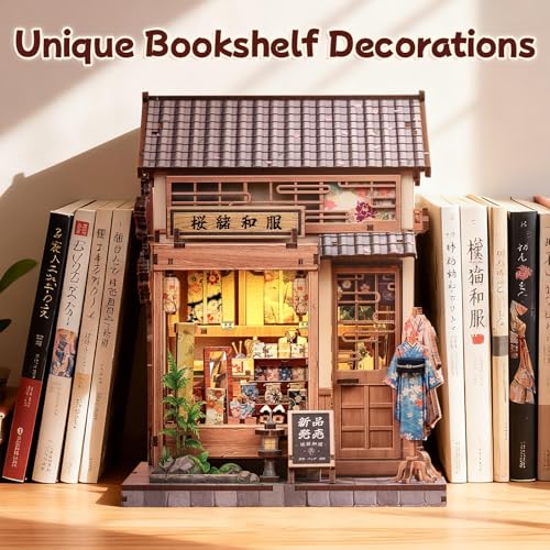 Japanese Book Nook Kit Miniature Store