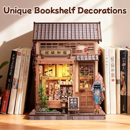Japanese Book Nook Kit Miniature Store