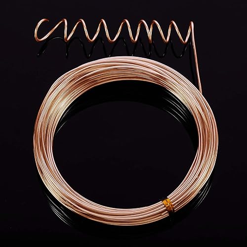 Aluminum Craft Wire for Sculpting Armature Bendable Craft Wire for DIY Jewelry Making (32.8 Foot)