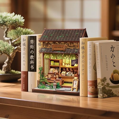 Book Nook Kit Japanese Miniature Desert Shop