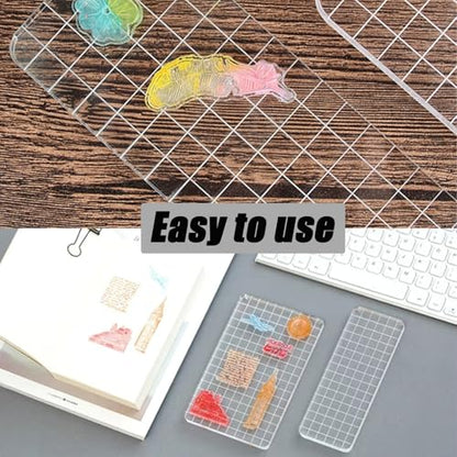 6 Pack Clear Stamp Blocks (6 Count)