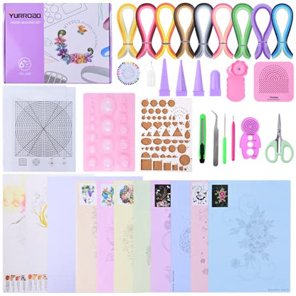 Beginner Paper Quilling Kit with 5mm Strips