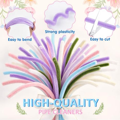 1800 PCS Pipe Cleaners Craft