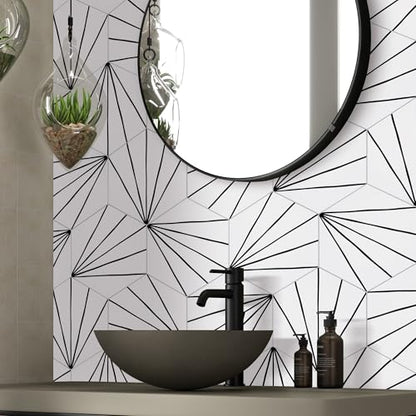 45 Sheet Peel and Stick Backsplash Tile Sticker (10 Sq Ft)