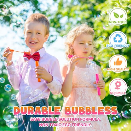 36 Pcs Mini Bubble Wands for Party Favors & Classroom Prizes (36 Count)