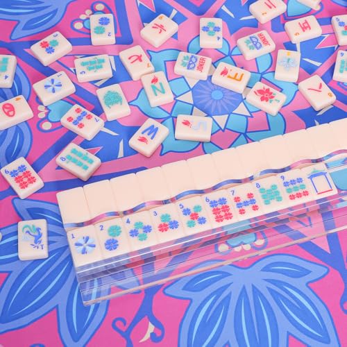 American Mahjong Tile Set with Carrying Bag and Accessories