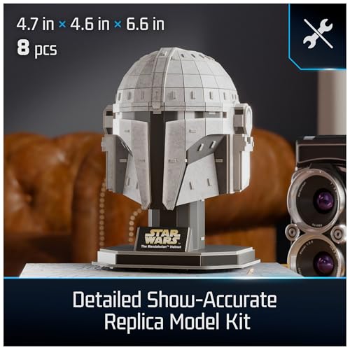 Star Wars Mandalorian Helmet 3D Model Kit