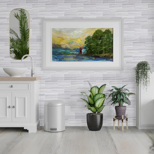 4 Pieces Peel and Stick Backsplash for Kitchen