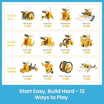 Solar Robot Building Kit