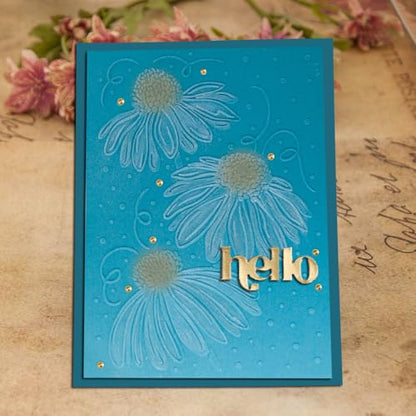 6Pcs Plastic Embossing Folders for Card Making Embossing Machine Template Mold Paper Card Embossing Stencil Flower Leaf Embossing Folder for Scrapbook Photo Album DIY Craft Decoration