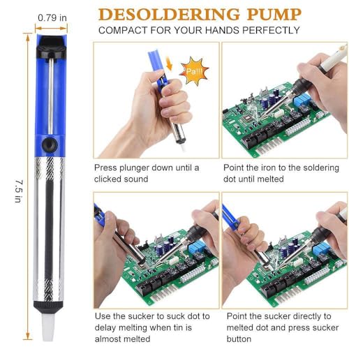 Soldering Iron Kit with Digital Multimeter (11 Count)