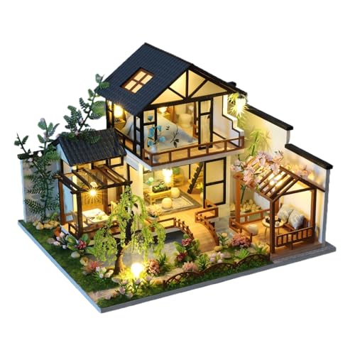 DIY Miniature House Kit for Adults