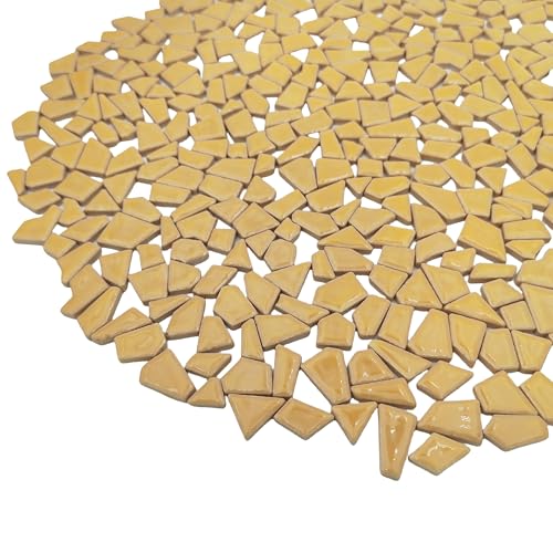 1.1LB Irregular Ceramics Mosaic Tiles (350 Count)