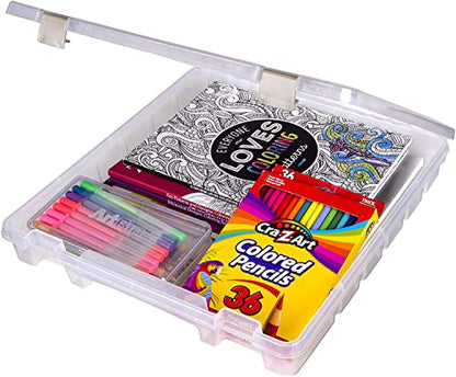 9100AB Super Satchel Slim 1 Open Compartment