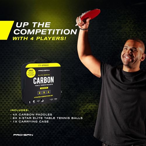 Ping Pong Paddles Set of 4
