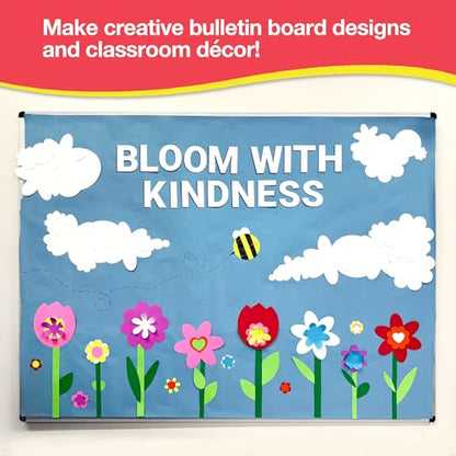 Flower Cutouts (280 Count)