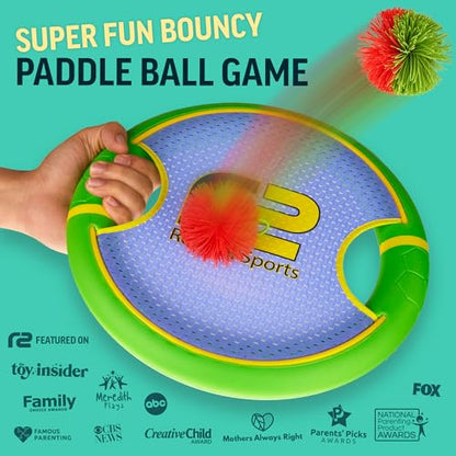Kids Bouncy Paddles & Flying Disc