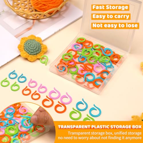 50 Pcs Stitch Markers