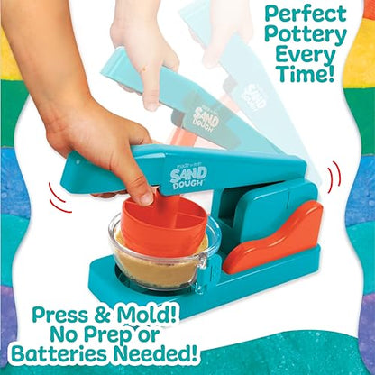 Sand Dough Sculpt & Paint Creations! Pottery Press