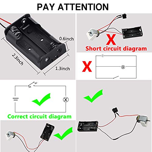 6 Set DC Motors Kit (105 Count)