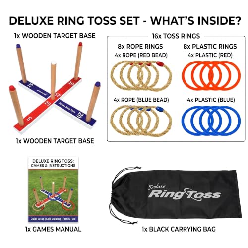 Ring Toss Game for Kids & Adults
