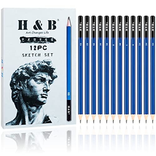 12 PCS Pencil Drawing Kit