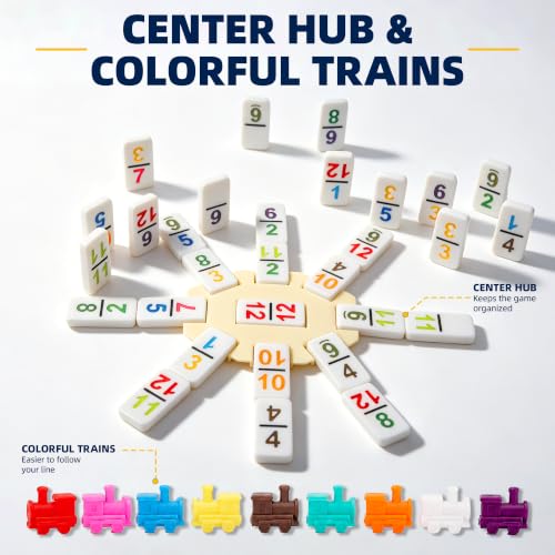 Mexican Train Dominoes Double 12