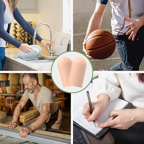10 Pack Silicone Gel Finger Cots (10 Count)