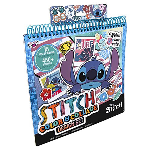 Disney Stitch Color & Collage Design Set