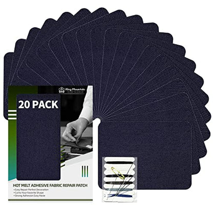 Iron on Repair Patch 20 Pcs Pack