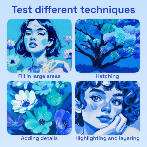 5 Blue Tones Dual (5 Count)