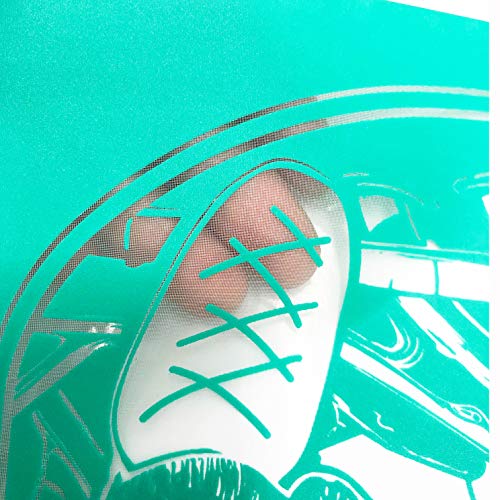 9pcs Christmas Stencils Self Adhesive Reusable Silk Screen Stencils