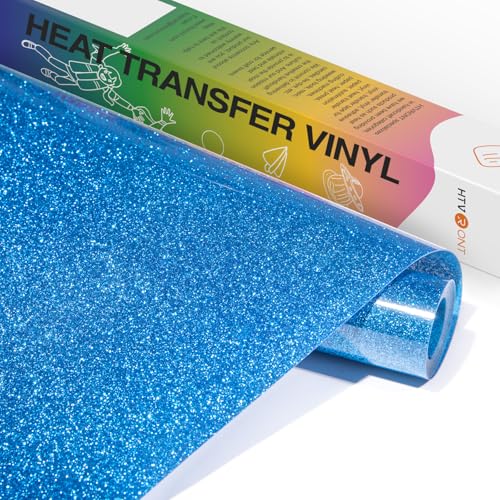 Royal Blue Glitter HTV
