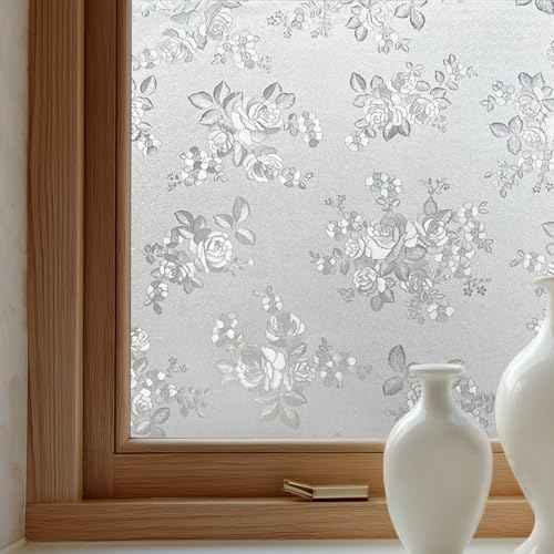 Window Privacy Film Decorative for Front Door