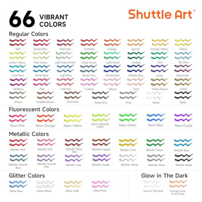 66 Colors Fabric Paint (66 Fl Oz)