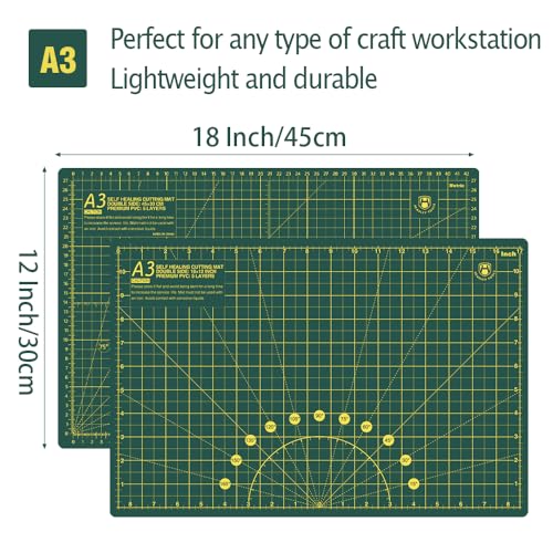 18"x12" Thickened Self Healing Cutting Mat