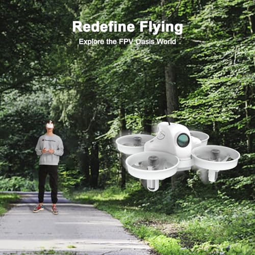 FPV Drone Kit with 120° Wide FPV Goggles