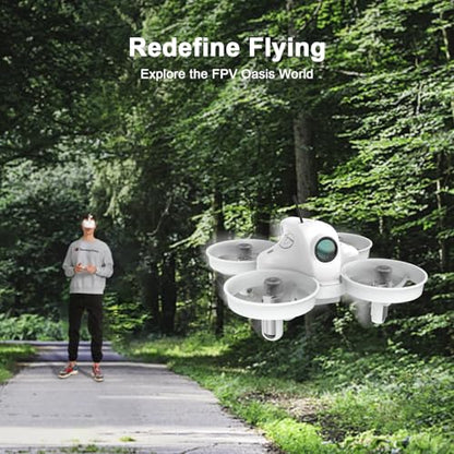 FPV Drone Kit with 120° Wide FPV Goggles