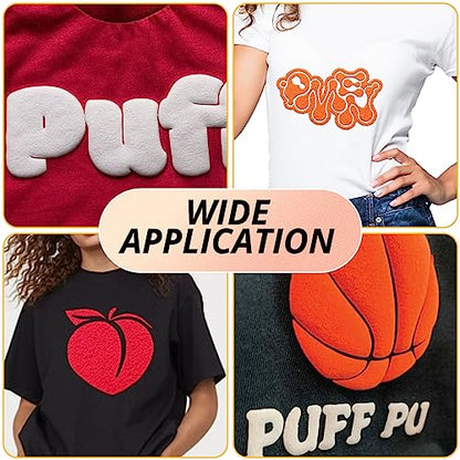 Puff Vinyl Heat Transfer