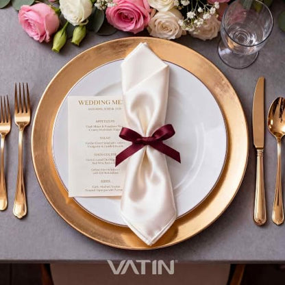 Wine Satin Ribbon 3 (150 Feet)