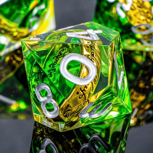 Magic Lord Rings DND Dice Set with Box