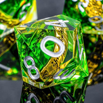 Magic Lord Rings DND Dice Set with Box