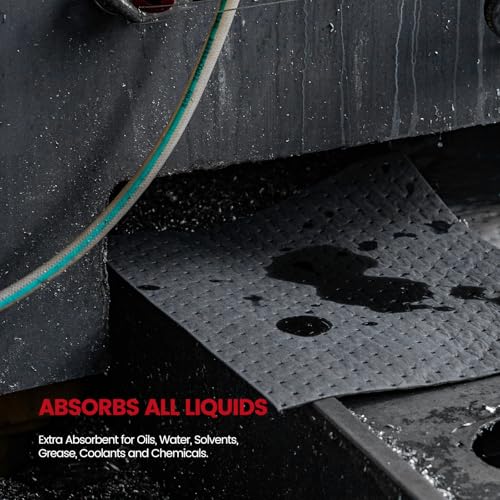 Oil Absorbent Pads 200 (200 Count)