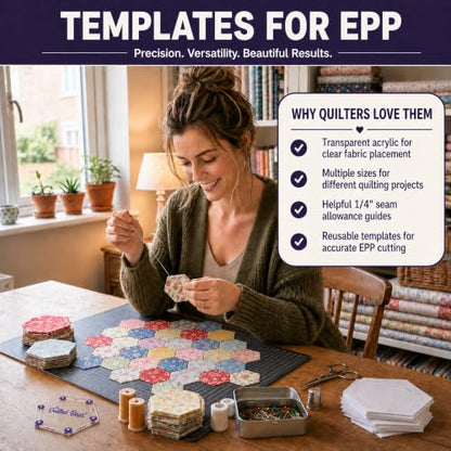 Pentagon Quilting Templates
