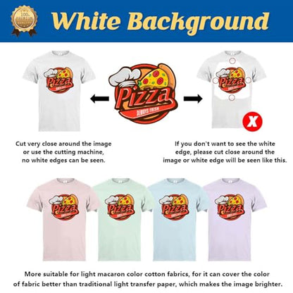 Heat Iron on Transfer Paper for Light T Shirts