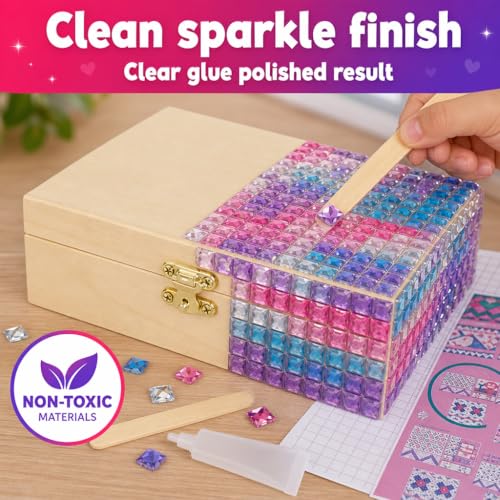 Jewelry Box Craft Kit for Girls Ages 8
