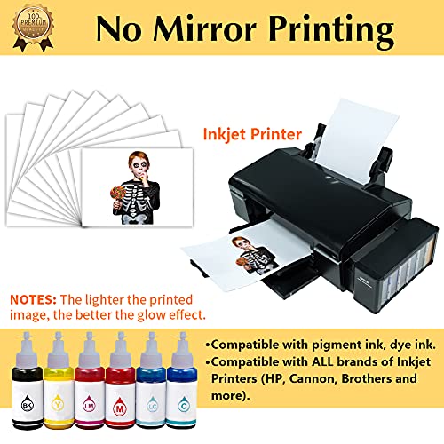 Luminous Heat Transfer Paper for T Shirts
