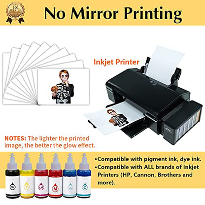 Luminous Heat Transfer Paper for T Shirts